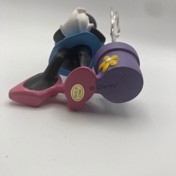Vintage Disney Minnie Mouse 3 Photo Holder 6.5 inch‎ Resin Wire Classic - Picture 5 of 7